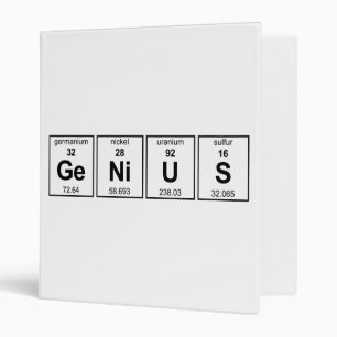 GeNiUS Periodic Table Binder