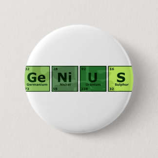 genius pinback button