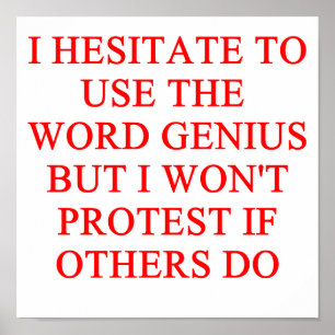 GENIUS POSTER