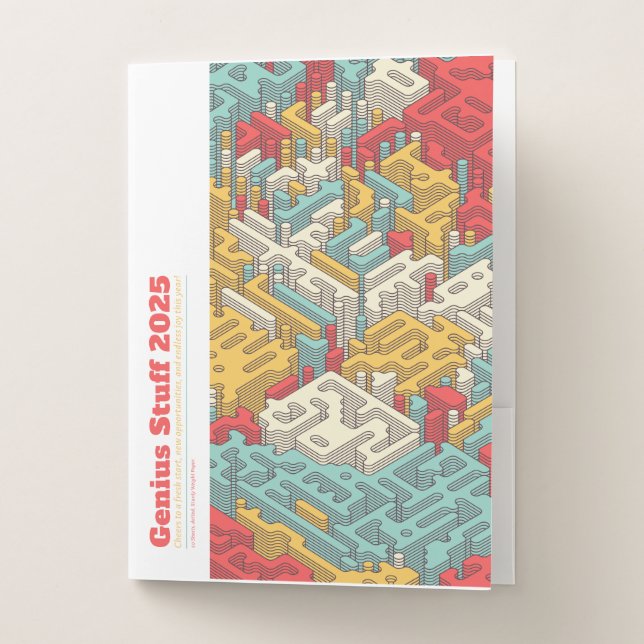 Genius Stuff 2025! Pocket Folder (Front)
