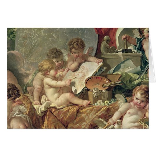 Genius Teaching the Arts, 1761 Cards (Front Horizontal)