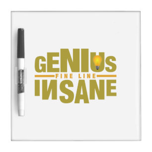 GENIUS VS INSANE custom message board
