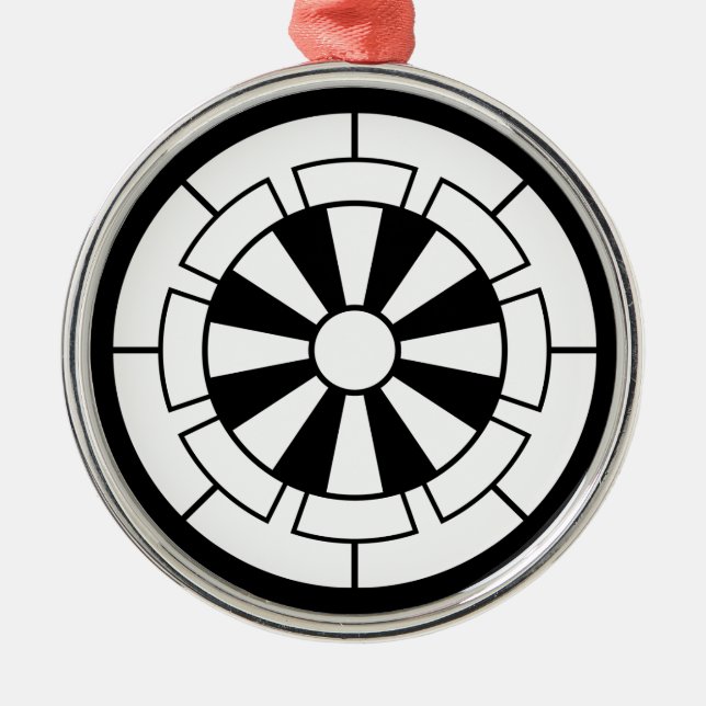 Genji cart metal ornament (Front)