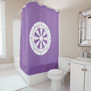 Genji cart shower curtain