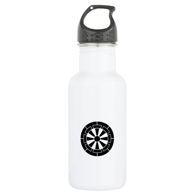 Genji cart stainless steel water bottle (Front)