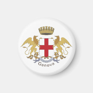 Genoa coat of arms magnet