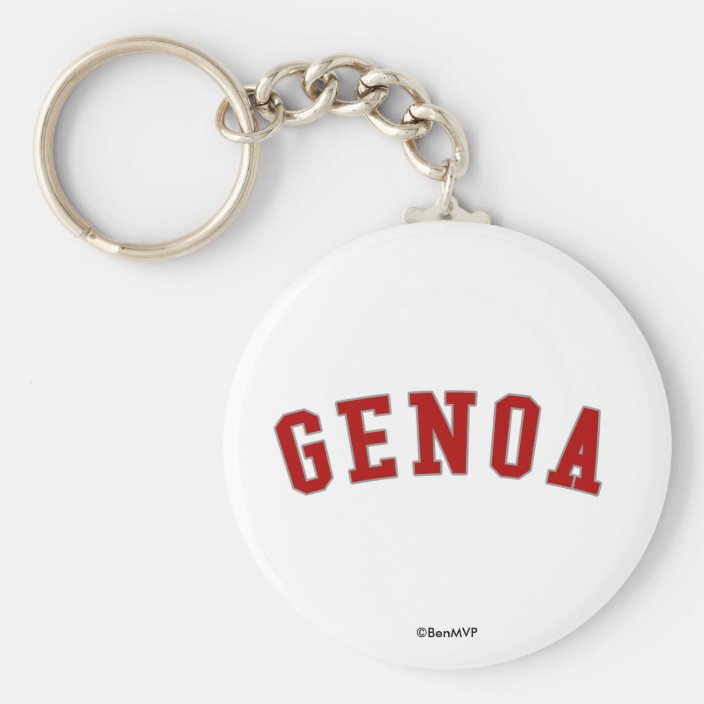 Genoa Key Chain