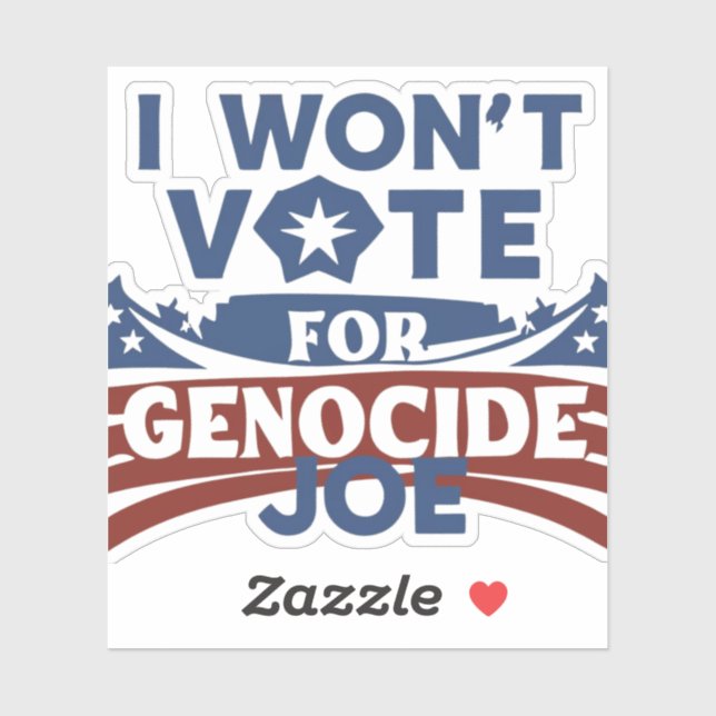 GENOCIDE JOE STICKER (Sheet)