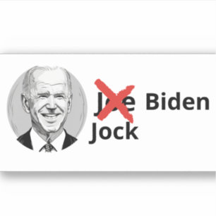 GENOCIDE JOE STICKER