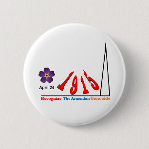  Genocide Memorial  Button