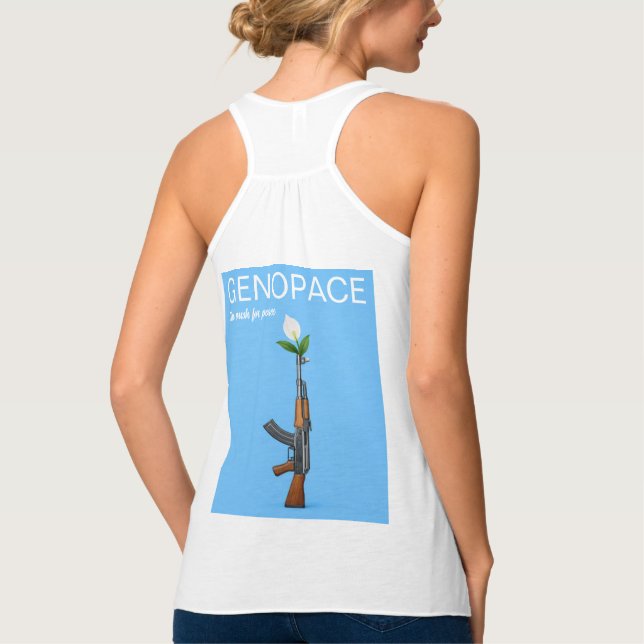 GENOPACE The book Tank Top (Back)