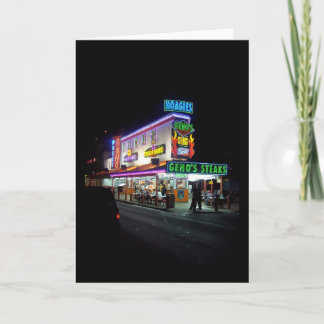 Geno's or Pat's? Card