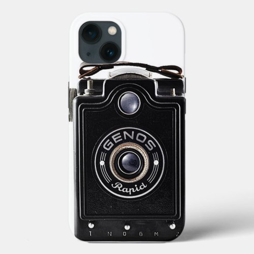 Genos Rapid Vintage Camera iPhone 13 Case