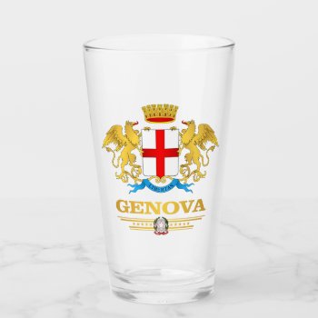 Genova (genoa) Glass by NativeSon01 at Zazzle