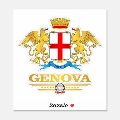 Genova Genoa Sticker