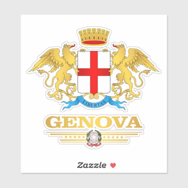 Genova (Genoa) Sticker (Sheet)