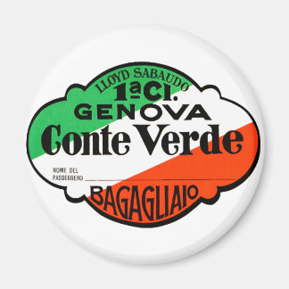 GenovaConteVerde Magnet
