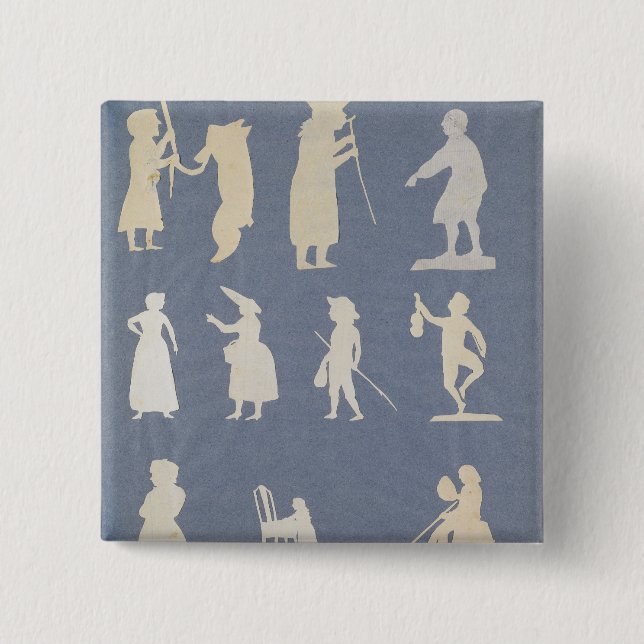 Genre Scene Pinback Button (Front)