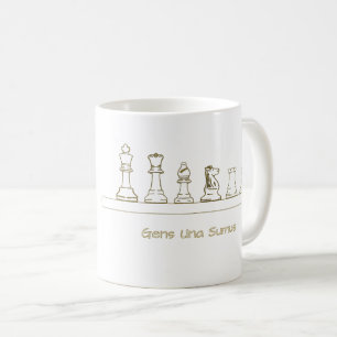 Gens Una Sumus chess Coffee Mug