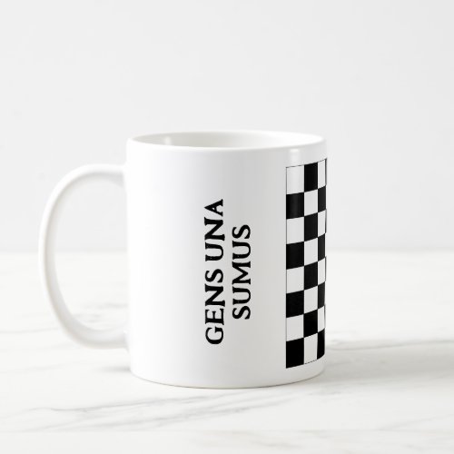 Gens una sumus coffee mug