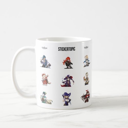 Genshin Impact Character Pack Coffee Mug