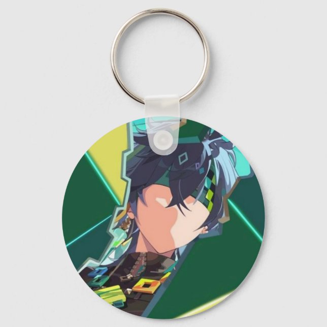 Genshin impact key keychain (Front)