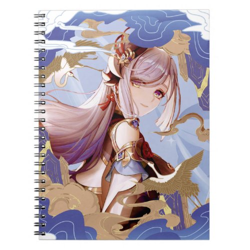 Genshin Impact Shenhe Notebook