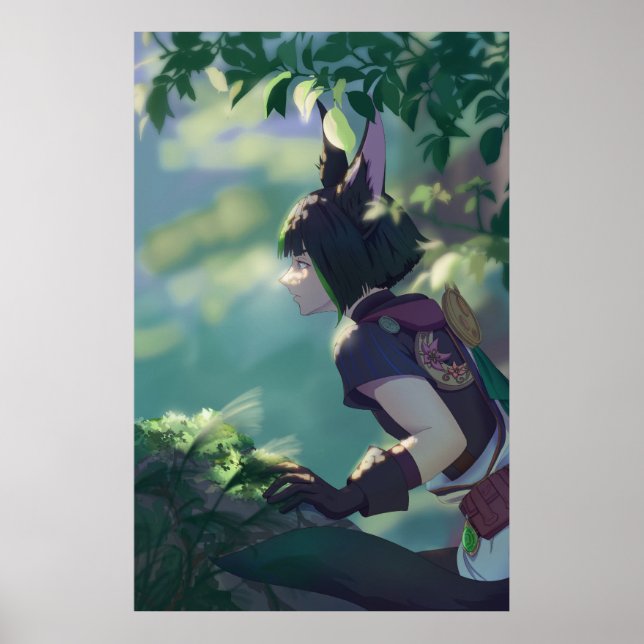 Genshin Impact  Tighnari Nature  Poster (Front)