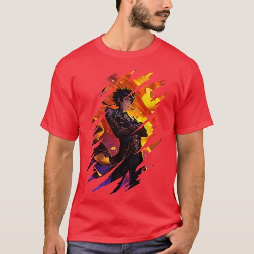 Genshin impact Zhongli T_Shirt