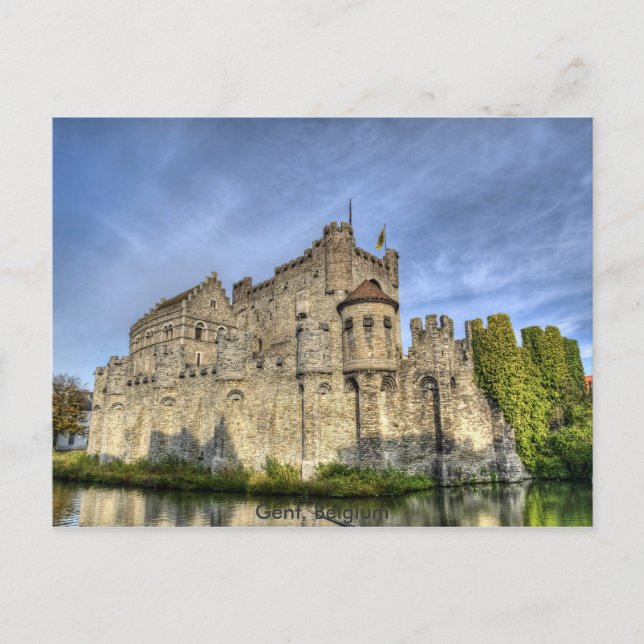 Gent. Belgium Postcard (Front)