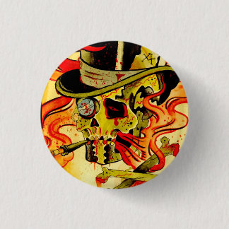 Gentelmen Skull Button