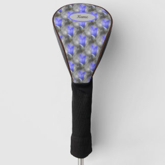 Gentian Flower Art Pattern Personalized  Golf Head Cover