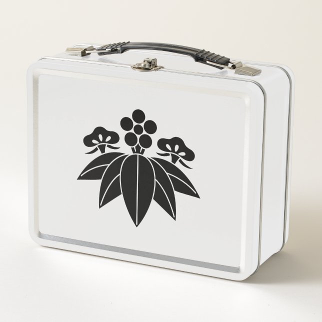 Gentian-style pine bamboo ume metal lunch box (Front)