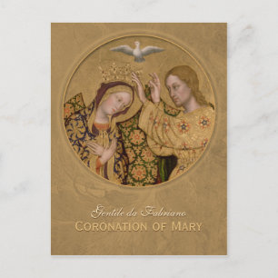Gentile da Fabriano Coronation CC0636 Postcard