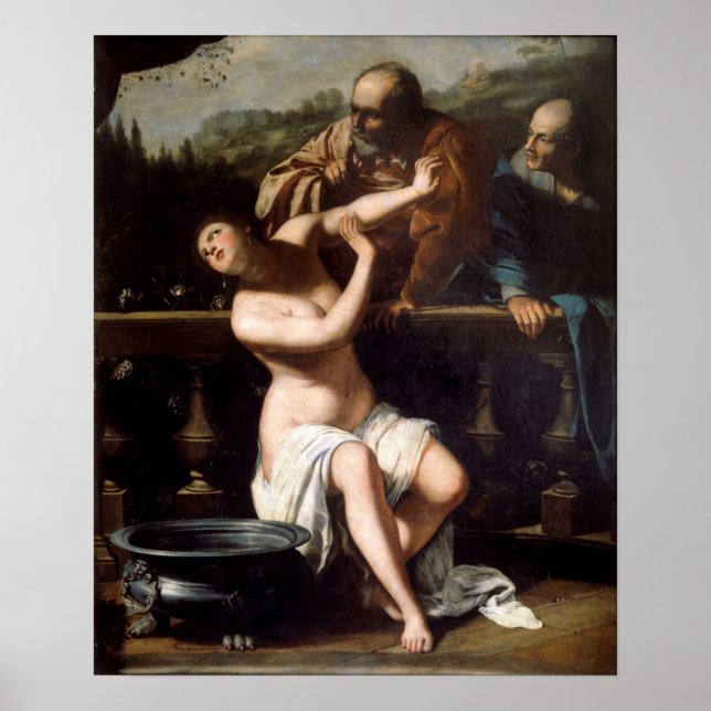 Gentileschi - Susanna And The Elders Poster (Front)
