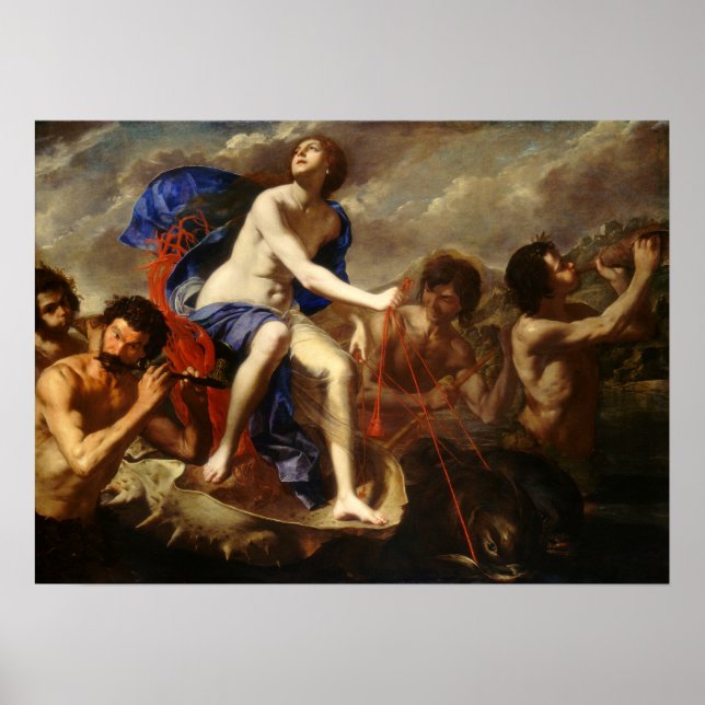 Gentileschi - The Triumph Of Galatea 1650 Poster (Front)