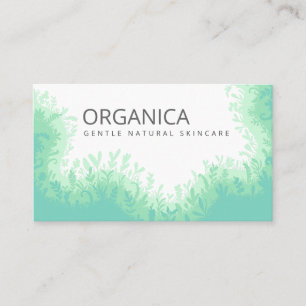 Gentle And Natural Looking Skin Care Business Card
