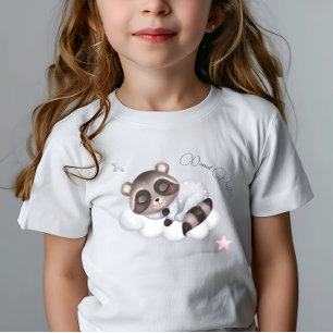 Gentle Baby Boy Raccoon Animal Baby T-Shirt