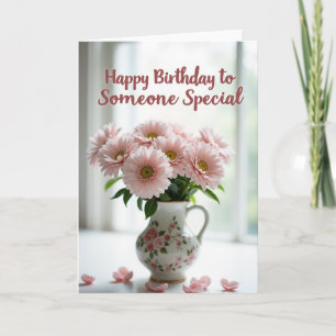 Gentle Birthday Bouquet Card