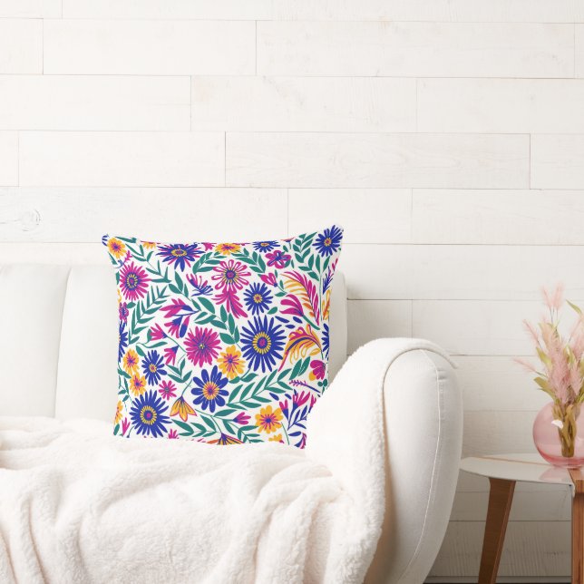 Gentle Bloom Aesthetic 20x20 Throw Pillow (Couch)