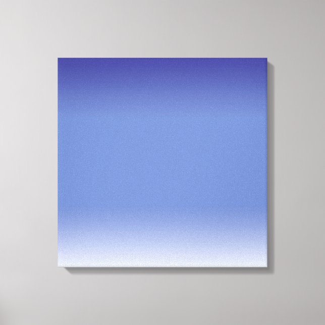 Gentle Blues Wrapped Canvas Print (Front)
