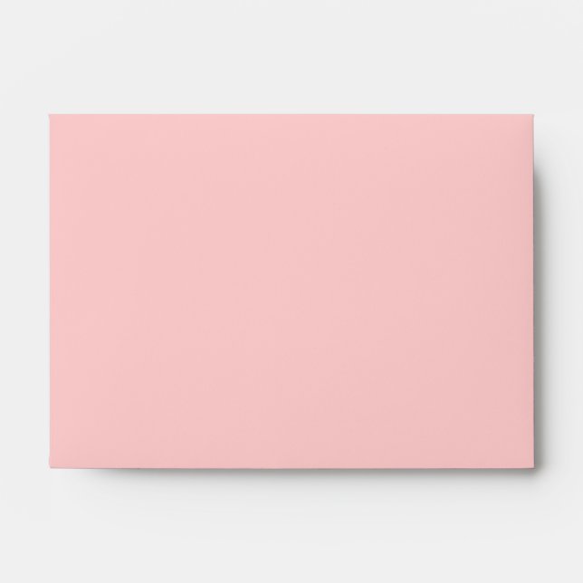 Gentle Blushing Rose Envelope (Front)