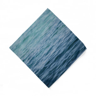 Gentle Caribbean Ocean Ripples #1 #ocean #wall Bandana