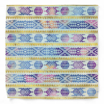 Gentle Colorful Aztec Peruvian Tribal Pattern