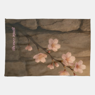 Gentle Courage Cherry Blossom Towel