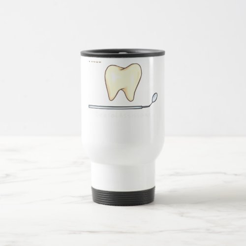 Gentle Dental_ tooth mirror brush Travel Mug