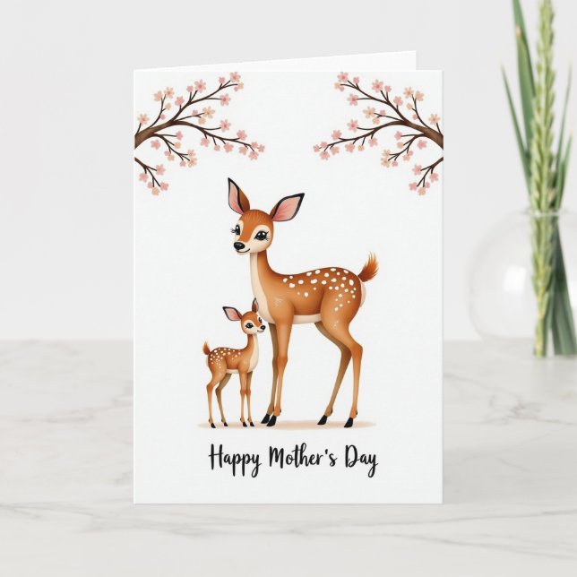Gentle Doe Affection Card (Front)