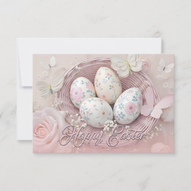 Gentle Easter Joy with Floral Motif (Front)