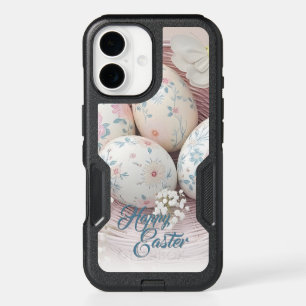 Gentle Easter Joy with Floral Motif iPhone 16 Case