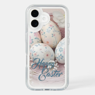 Gentle Easter Joy with Floral Motif iPhone 16 Case
